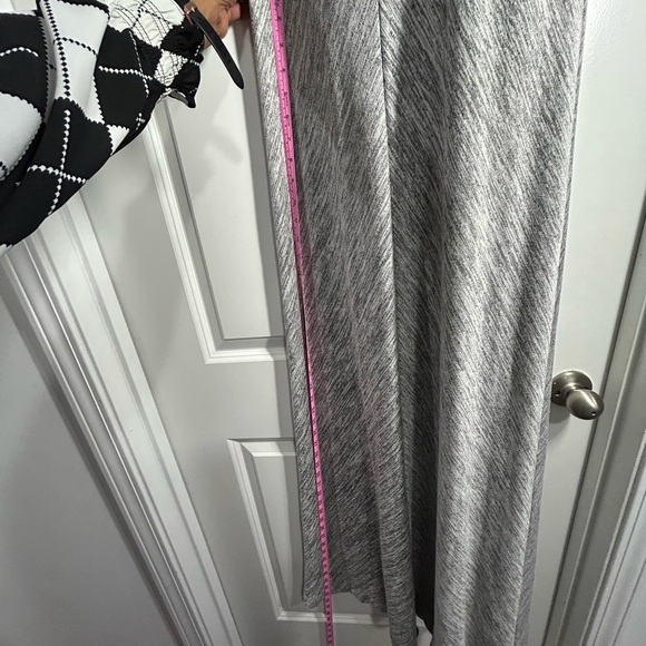 Lou & Grey Gray Off the Shoulder Full Length Maxi Dress - Picture 3 of 3